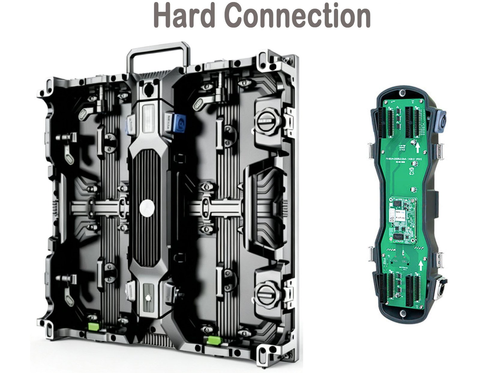 SFR-H hard connection cabinet and PCB — no jumper cables between cabinets