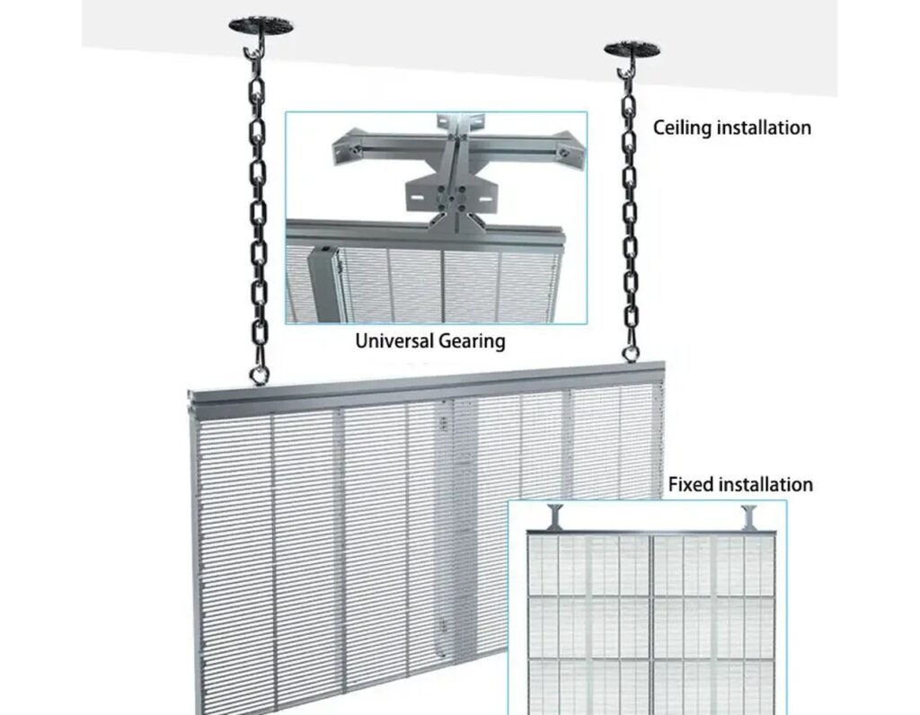 SFT-M ceiling hang and wall-fixed install