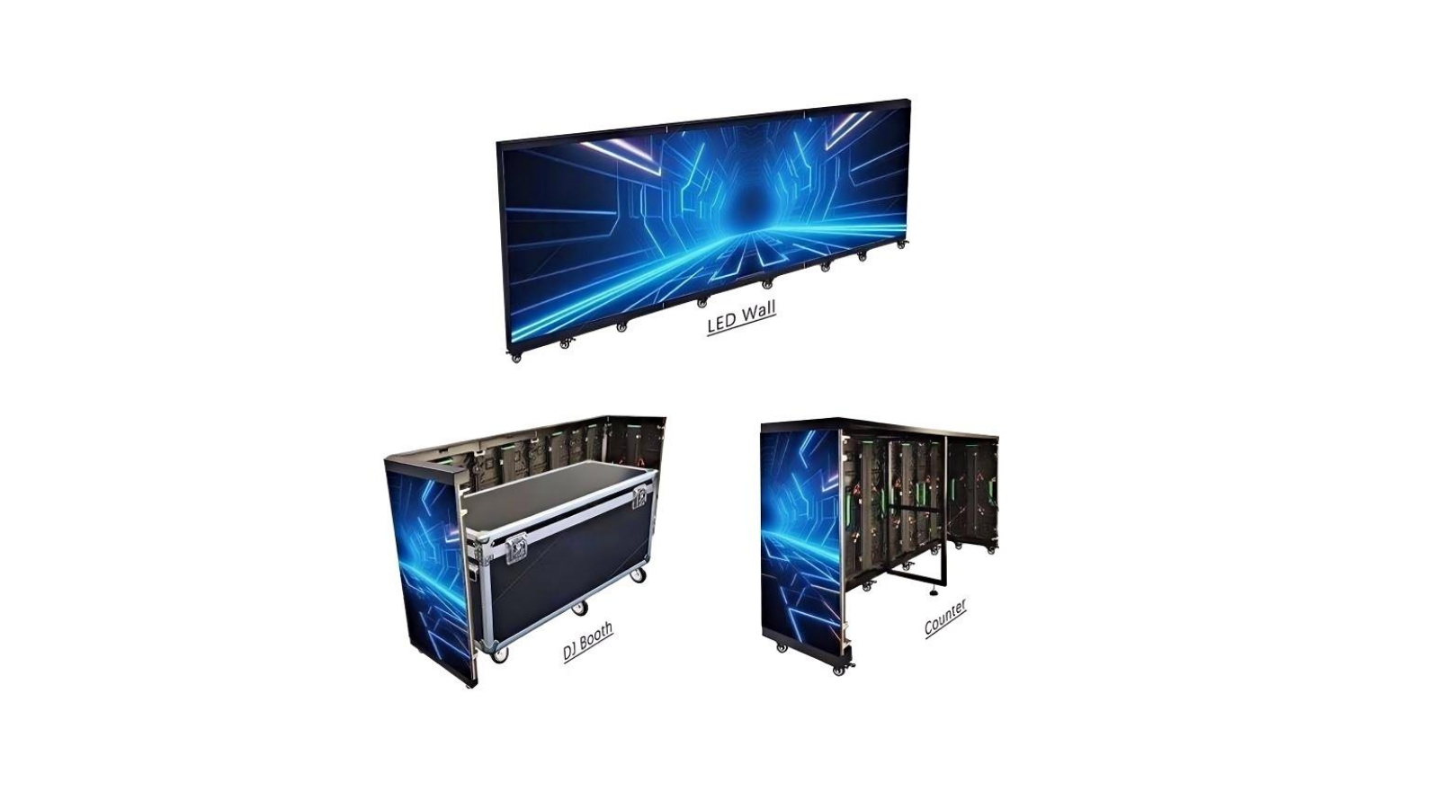 LED DJ booth / counter