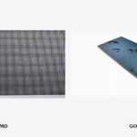 SMD exposed LED module surface vs GOB protective layer with water beads