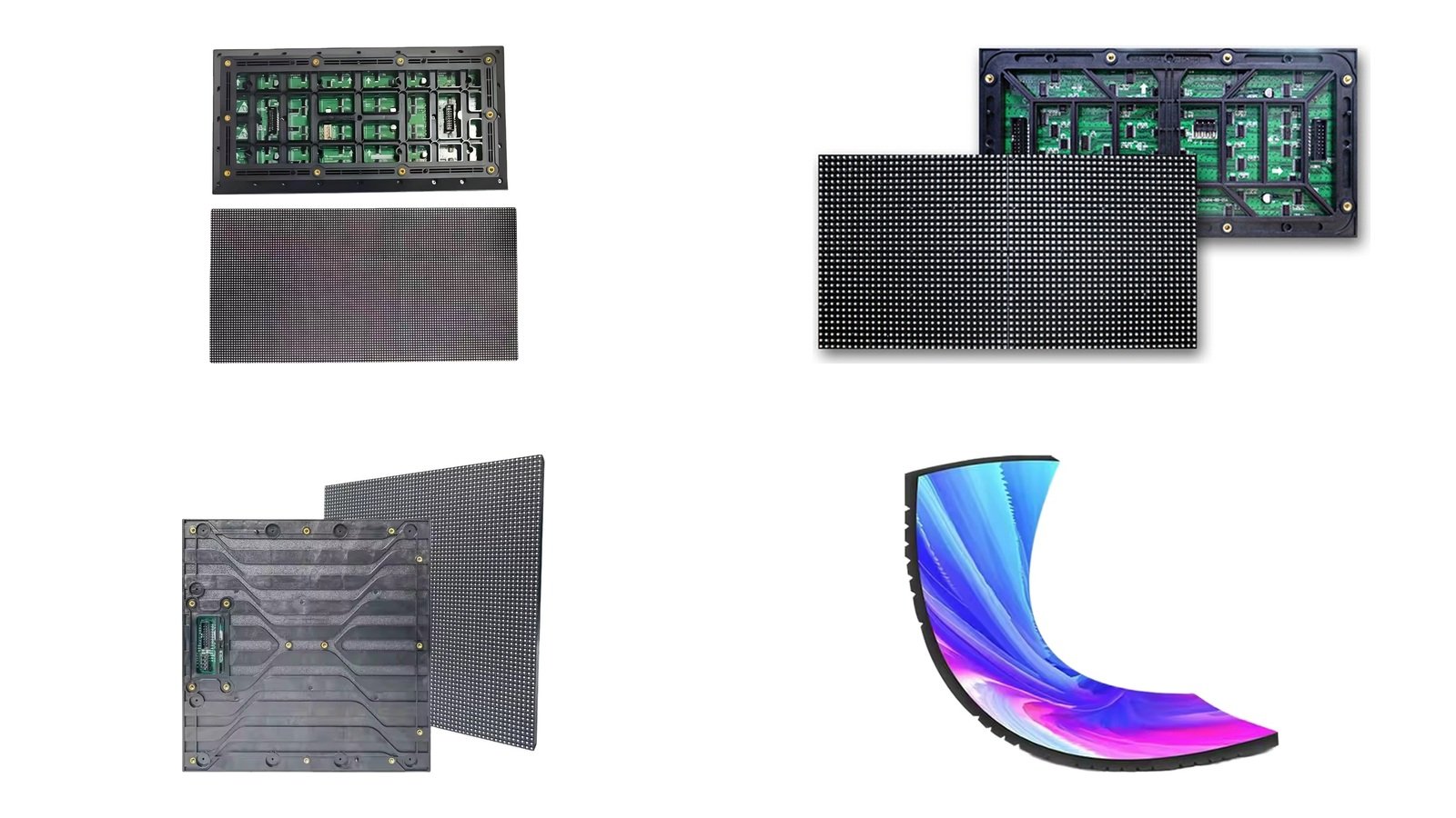 LED module series — Modules for indoor, outdoor, rental, and flexible builds
