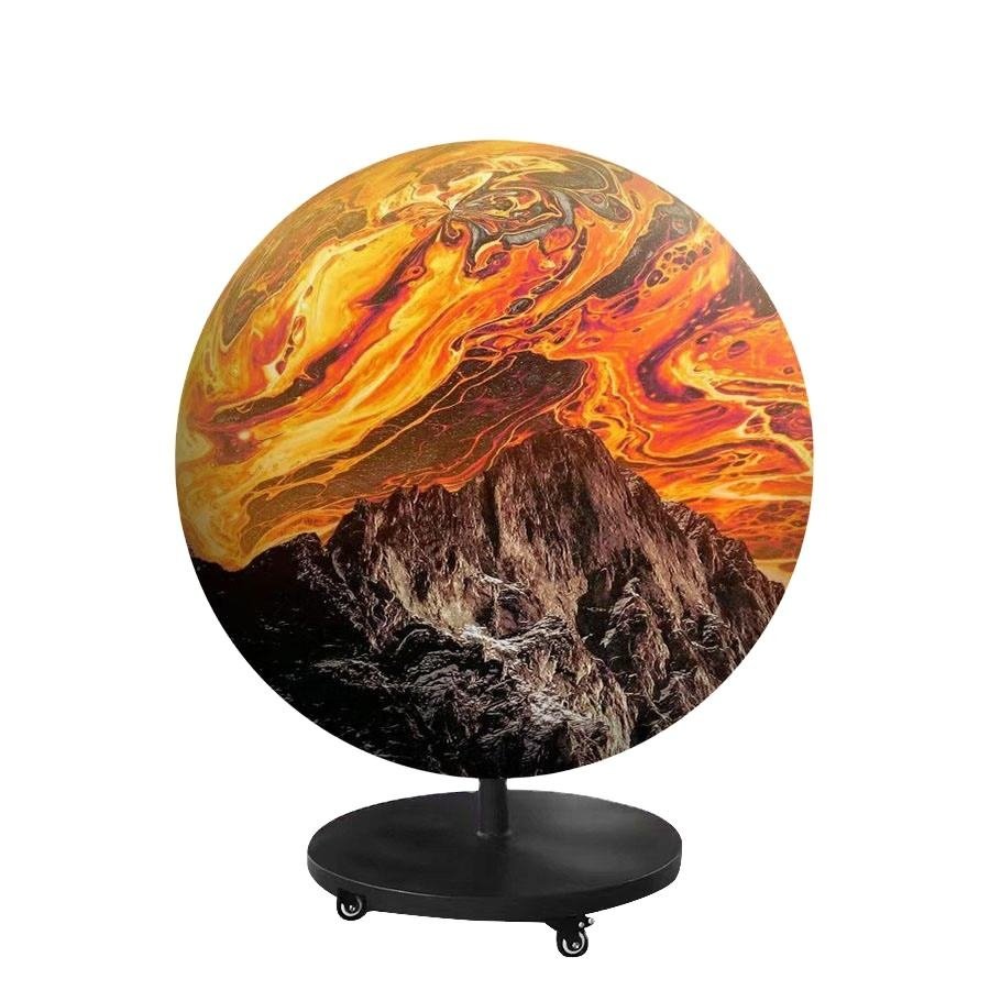 LED spherical screen studio product photo